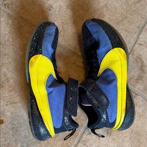 Nike Kids Sneakers in Blue and Yellow